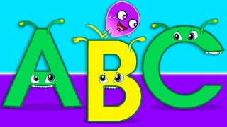 Apprenez lalphabet en anglais avec Groovy Le Martien  Dessins animés pour enfants [upl. by Anom]