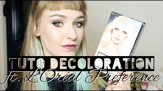 TUTORIEL DÉCOLORATION LORÉAL avec le Décolorant Platine Absolu Préférence  Les Blondissimes [upl. by Thomson]