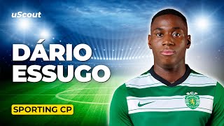 How Good Is Dário Essugo at Sporting CP [upl. by Ahsiyt]