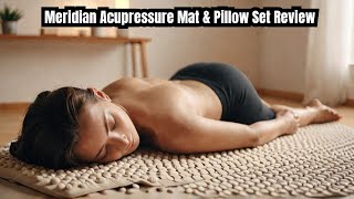 Meridian Acupressure Mat amp Pillow Set Review Worth the Hype [upl. by Nimrac]