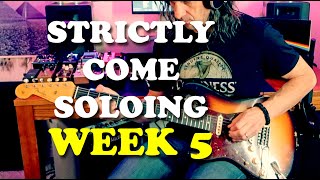 Strictly Come Soloing  Week 5 Time  Pink Floyd  Guitar Solo Cover [upl. by Edra]