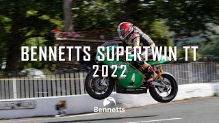 2022 Bennetts Supertwin TT  Race Highlights  TT Races Official [upl. by Horsey]