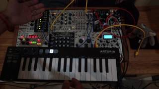 Exploring Modular Synths  Beginners Mind  Episode 1  Using a CV Keyboard Arturia Keystep [upl. by Cecily]