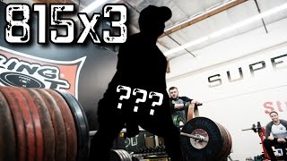 825x3 DEADLIFT BY WHO [upl. by Iralav]