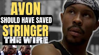 The Wire Avon Should Have Saved Stringer Avon Barksdale Stringer Bell Stringer Killed [upl. by Margy]