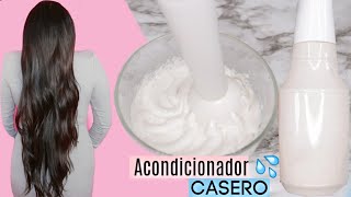 Como hacer Acondicionador Casero Para el Cabello Maltratado  Hazlo tu Misma  Fashionbycarol [upl. by Llertnek]