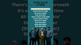 Linkin Park  Over Each Other Lyrics OverEachOther LinkinPark FromZero lyrics song singsnip [upl. by Okechuku]