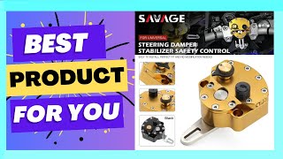 Best Steering Damper Stabilizer Motorcycle Accessories Review [upl. by Ecniv393]