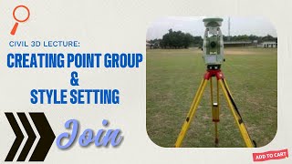 CREATING POINT GROUP AND POINT STYLE IN CIVIL 3D [upl. by Dardani]