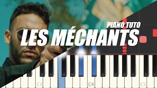 Heuss Lenfoiré  Les Méchants Easy Piano Tutorial [upl. by Curcio503]