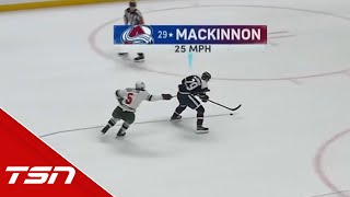 MacKinnon shows INSANE speed on three ridiculous goals [upl. by Rina535]