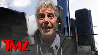 Anthony Bourdain Loves Detroit Restaurants  TMZ [upl. by Stout]