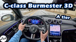 2022 MercedesBenz Cclass – Burmester 3D Surround 15speaker Sound System Review [upl. by Trygve]