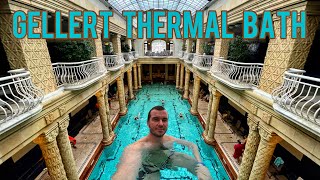 Gellért Thermal Bath FULL TOUR  Most Beautiful Bath in Budapest 🇭🇺 [upl. by Eenobe11]