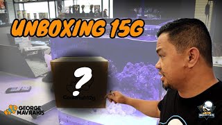 J4 AQUATICS UNBOXING AQUARIUM KIT from Coral12g pt1 [upl. by Ado]