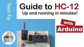 Getting startet with the HC12 and Arduino for wireless communication  from Banggood [upl. by Leuneb]