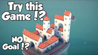 Townscaper Gameplay Architect Games [upl. by Ecinad]