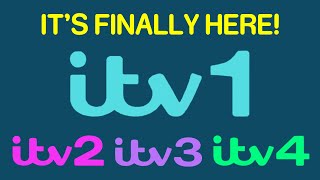 THE NEW ITV1 IS HERE  ITV Rebrand 2022  The New ITV Family [upl. by Nnylaf345]