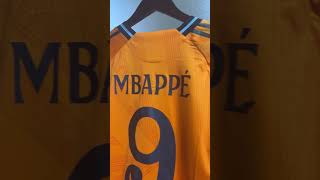 Real Madrid away kit 24 25 realmadrid mbappe [upl. by Millard]