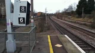 East Coast Main Line 21 January 2012 [upl. by Imoyik]