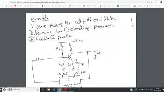 Numerical on Colpitts Oscillator [upl. by Dorion]