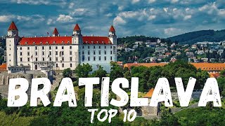 Top 10 Things To Do in Bratislava Slovakia [upl. by Gav]