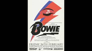 David Bowie Tribute Wedgewood Rooms Portsmouth HD [upl. by Andrea]