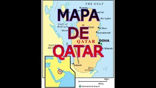 MAPA DE QATAR [upl. by Lledyr]