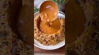 Mexican rice with spicy gravy jain food recipe jainreceipe mexican [upl. by Ricarda]