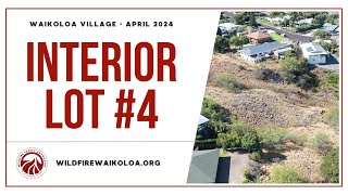 Waikoloa Village Interior Lot Survey 4  April 2024 [upl. by Akimihs29]