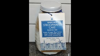 Trader Joe’s Stroopwafel Cake Baking Mix Review [upl. by Mark]