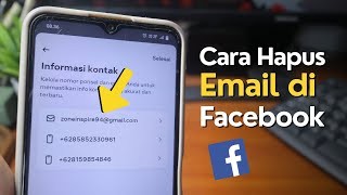 Cara Menghapus Email dari Akun Facebook Tanpa Ribet [upl. by Anya776]