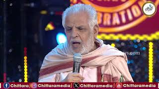 Award Wining Speech by Senior Artist Dattanna at Chittara Star Awards 2024  CSA2024 [upl. by Fredra591]