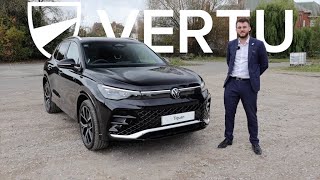 A Car Tour of The Volkswagen Tiguan R Line eHybrid  Vertu Motors [upl. by Burtis948]