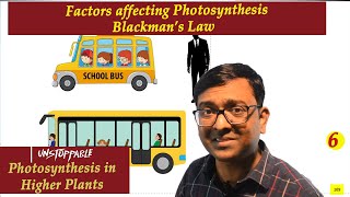 Factors affecting Photosynthesis amp Blackmans law I NEET I Dr Kunal KT [upl. by Mishaan]