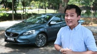 Volvo V40 T5 review  AutoBuzzmy [upl. by Minnie889]