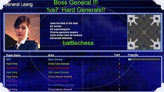 Boss General 1 vs 7 Hard Generals battlechess [upl. by Eelirak702]