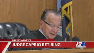 Judge Frank Caprio to retire from Providence Municipal Court [upl. by Tamis381]