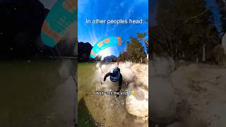 Paragliding landing inside braies lake gone wrong [upl. by Adaline]