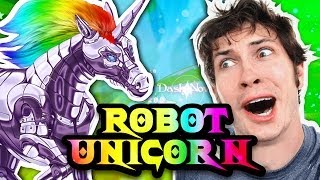 Lets Play ROBOT UNICORN [upl. by Susie]