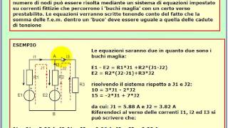 Tutorial di Elettrotecnica correnti di maglia  Lezione 8 [upl. by Sandy617]