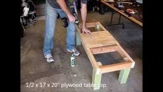 Backyard Beekeeping Part 15S2E1 Building a Two Hive Stand [upl. by Norac]