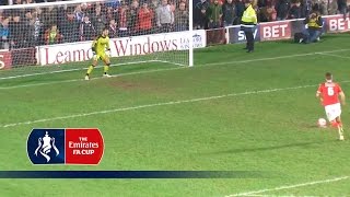 Walsall 00 53 Pen Chesterfield Replay Emirates FA Cup 201516 R2  Goals amp Highlights [upl. by Nojel]