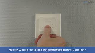 ORCON HRC Aan en afmelden CO2 sensoren zonesturing [upl. by Ybab525]