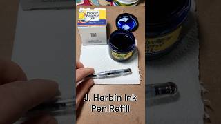 How to refill a J Herbin Ink Pen [upl. by Rabiah]