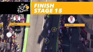 Froome vs Yates  Stage 15  Tour de France 2017 [upl. by Cummins559]