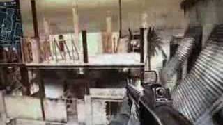 Call Of Duty 4 Modern Warfare  Backlot Glitch [upl. by Einahpets888]