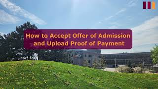 Mohawk College  How to Accept Offer of Admission on OCAS [upl. by Nojed]