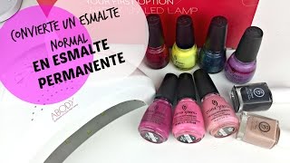 Utiliza tus Esmaltes Tradicionales como Esmaltes de Gel [upl. by Jard670]