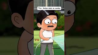 Also pakistani dadon sunday😂😂 animationshortvideoviralvideo animantionvideo animationtechniques [upl. by Nebur]